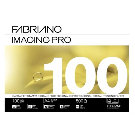 ΧΑΡΤΙ ΕΚΤΥΠΩΣΗΣ Α4 100gr. ΛΕΥΚΟ FABRIANO IMAGING PRO (ΔΕΣΜΙΔΑ 500φ.)