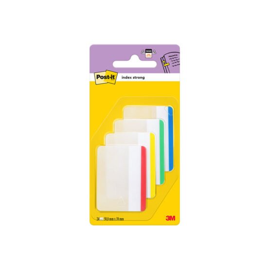 ΣΕΛΙΔΟΔΕΙΚΤΕΣ ΑΥΤΟΚΟΛΛΗΤΟΙ POST-IT STRONG 686-F 50,8X38mm (4X6Φ.)