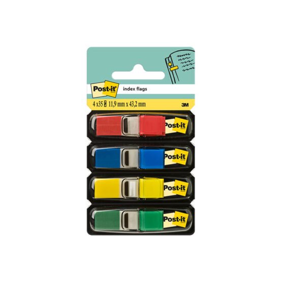 ΣΕΛΙΔΟΔΕΙΚΤΕΣ ΑΥΤΟΚΟΛΛΗΤΟΙ POST-IT 683-4 CLASSIC 11,9X43,1mm (4X35Φ.)