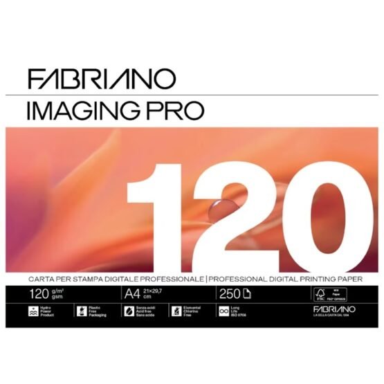 ΧΑΡΤΙ ΕΚΤΥΠΩΣΗΣ Α4 120gr. ΛΕΥΚΟ FABRIANO IMAGING PRO (ΔΕΣΜΙΔΑ 250φ.)