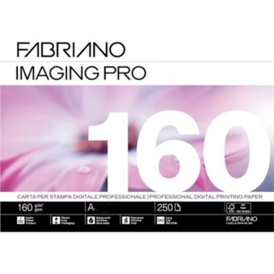 ΧΑΡΤΙ ΕΚΤΥΠΩΣΗΣ Α4 160gr. ΛΕΥΚΟ FABRIANO IMAGING PRO (ΔΕΣΜΙΔΑ 250φ.)