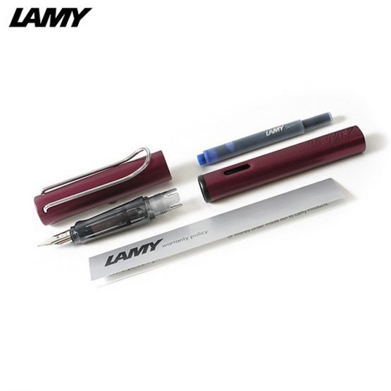 πενα-lamy-safari-al-star-black-purple-medium-l29m-a