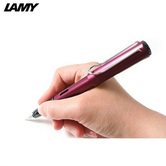 πενα-lamy-safari-al-star-black-purple-medium-l29m-e
