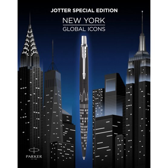 stilo-parker-jotter-special-edition-new-york-black-ct