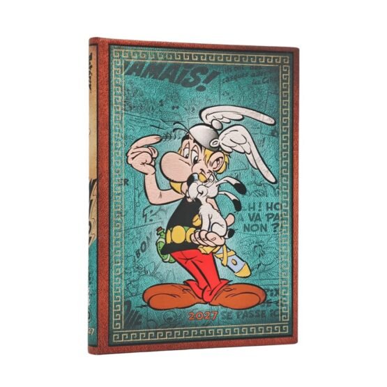 ΗΜΕΡΟΛΟΓΙΟ PAPERBLANKS 2027 ΕΒΔΟΜΑΔΙΑΙΟ ASTERIX THE GAUL MIDI 13X18εκ. DE19313