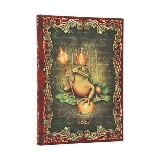 ΗΜΕΡΟΛΟΓΙΟ PAPERBLANKS 2027 ΕΒΔΟΜΑΔΙΑΙΟ THE BROTHERS GRIMM, FROG PRINCE MIDI 13X18εκ. DE19276