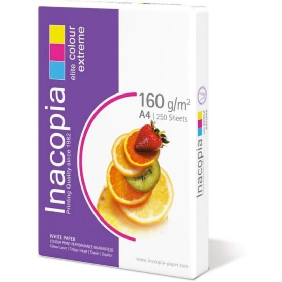 ΧΑΡΤΙ ΕΚΤΥΠΩΣΗΣ Α4 160gr. ΛΕΥΚΟ INACOPIA ELITE (ΔΕΣΜΙΔΑ 250φ.)