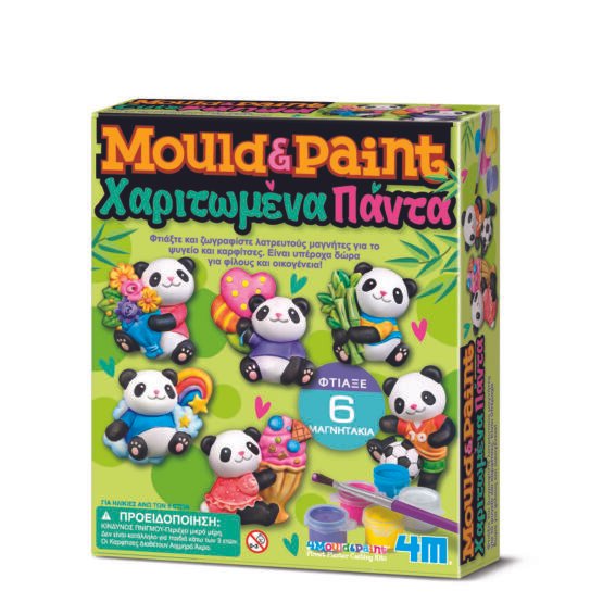ΧΑΡΙΤΩΜΕΝΑ ΠΑΝΤΑ ΜΑΓΝΗΤΑΚΙΑ/ΚΑΡΦΙΤΣΑ MOULD & PAINT 4M TOYS