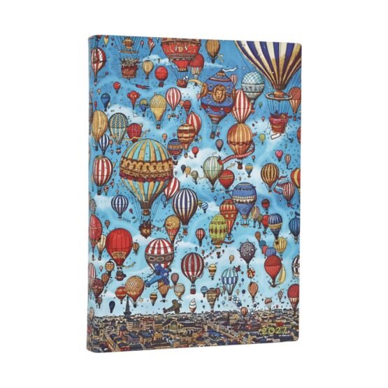 ΗΜΕΡΟΛΟΓΙΟ PAPERBLANKS FLEXIS 2027 ΗΜΕΡΗΣΙΟ BALLOON FESTIVAL MIDI 13X18εκ. FE19962