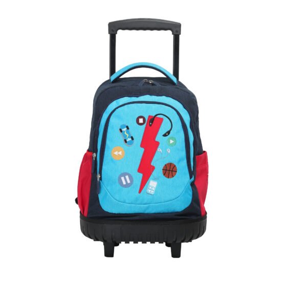 ΤΣΑΝΤΑ LYCSAC ΠΛΑΤΗΣ TROLLEY KIDS COLLECTION RED ARROW 4 ΘΕΣΕΩΝ 03647