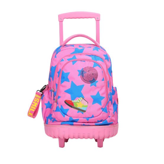 ΤΣΑΝΤΑ LYCSAC ΠΛΑΤΗΣ TROLLEY KIDS COLLECTION STARLIGHT 4 ΘΕΣΕΩΝ 03947