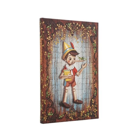 ΗΜΕΡΟΛΟΓΙΟ PAPERBLANKS 2027 ΕΒΔΟΜΑΔΙΑΙΟ CARLO COLLODI, PINOCCHIO MAXI 13X21εκ. DE19580